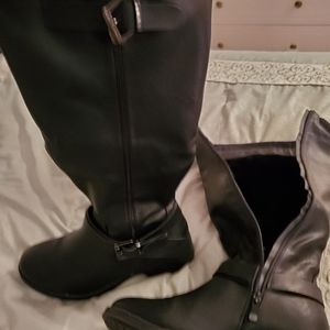 Mid calf boots
